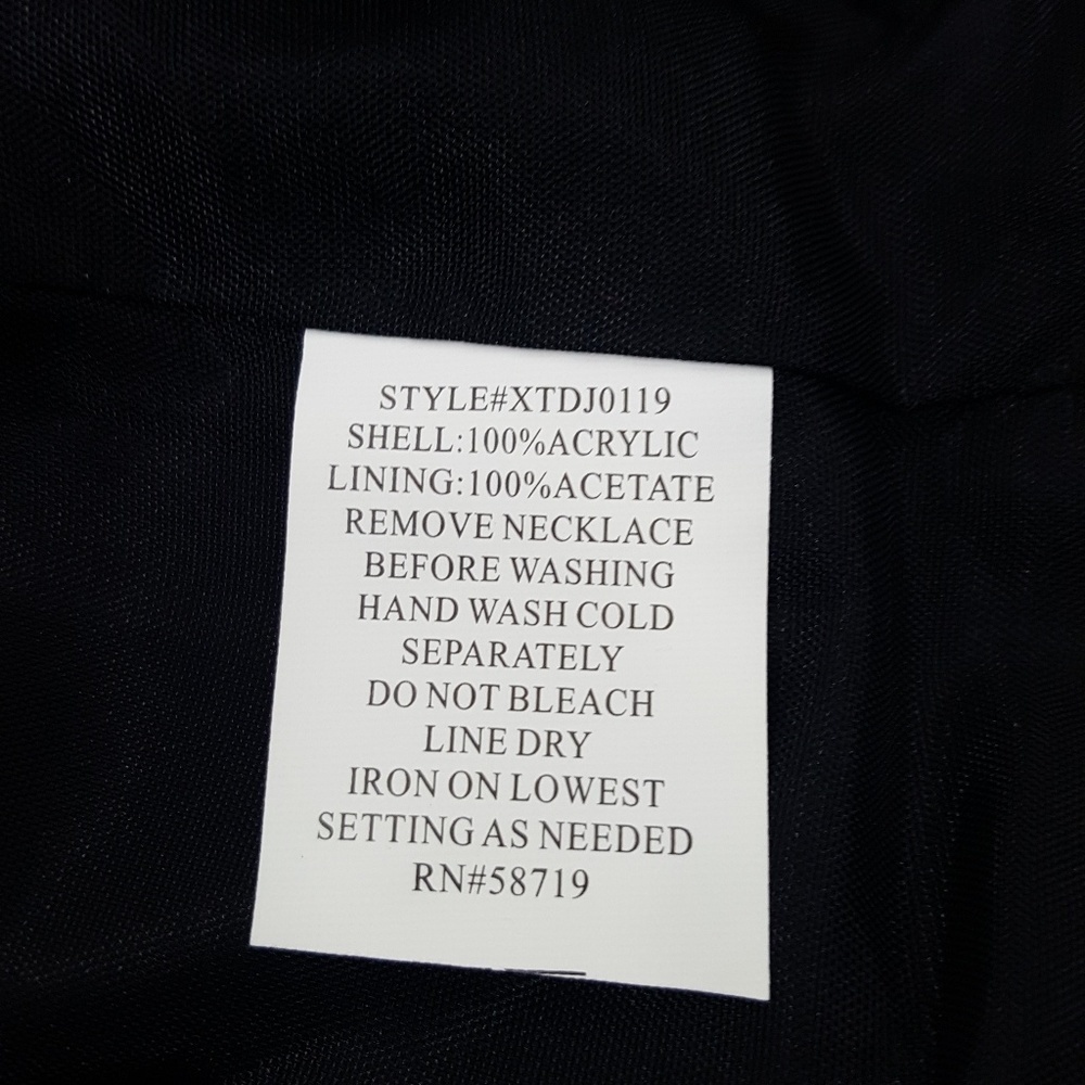 ny COLLECTION TWEED BLAZER SIZE LG - Picture 6 of 7